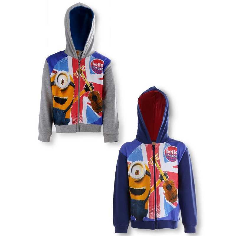 Sweat Minions à capuche zippé - 990-579 - New discount.com Sweat Minions à capuche zippé - 990-579 - New discount.com