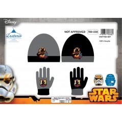 Sombrero de Star Wars de 2 piezas y guantes de Star Wars. -New disc...