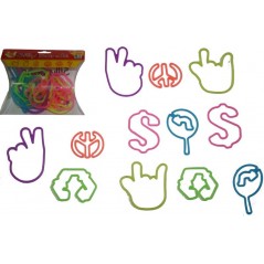 BLISTER OF 12PCS SILLY BANDS SIGN, New discount.com, Nouveautés che...