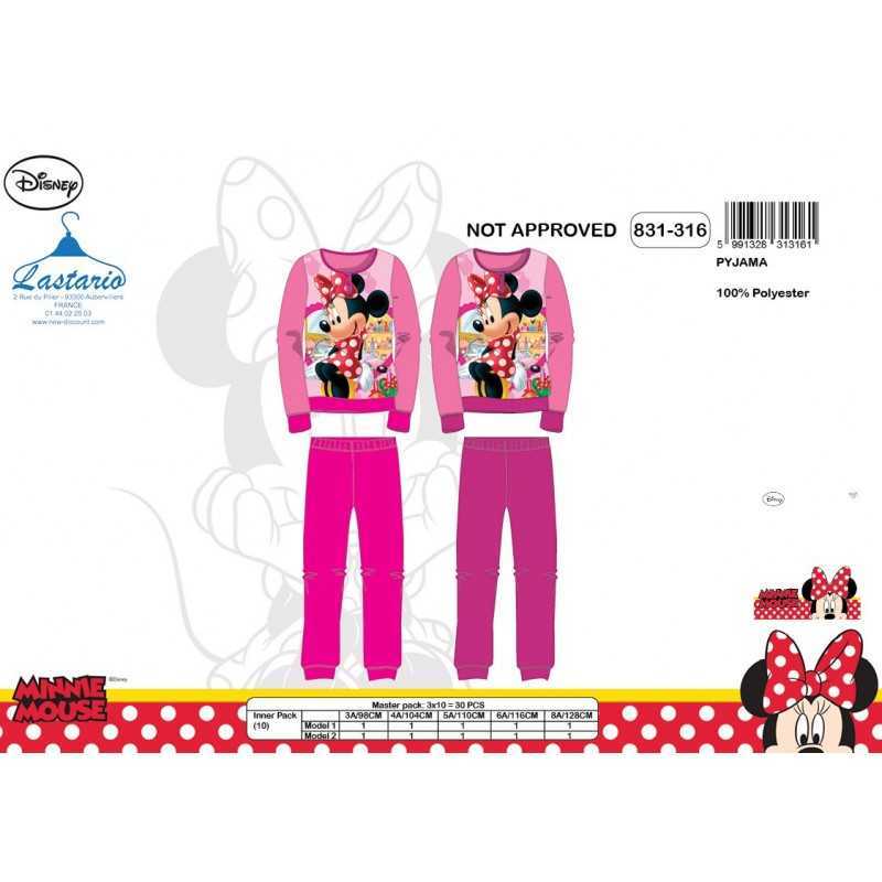 Pigiama lungo in pile Minnie -831-316 - New discount.com Pigiama lungo in pile Minnie -831-316 - New discount.com
