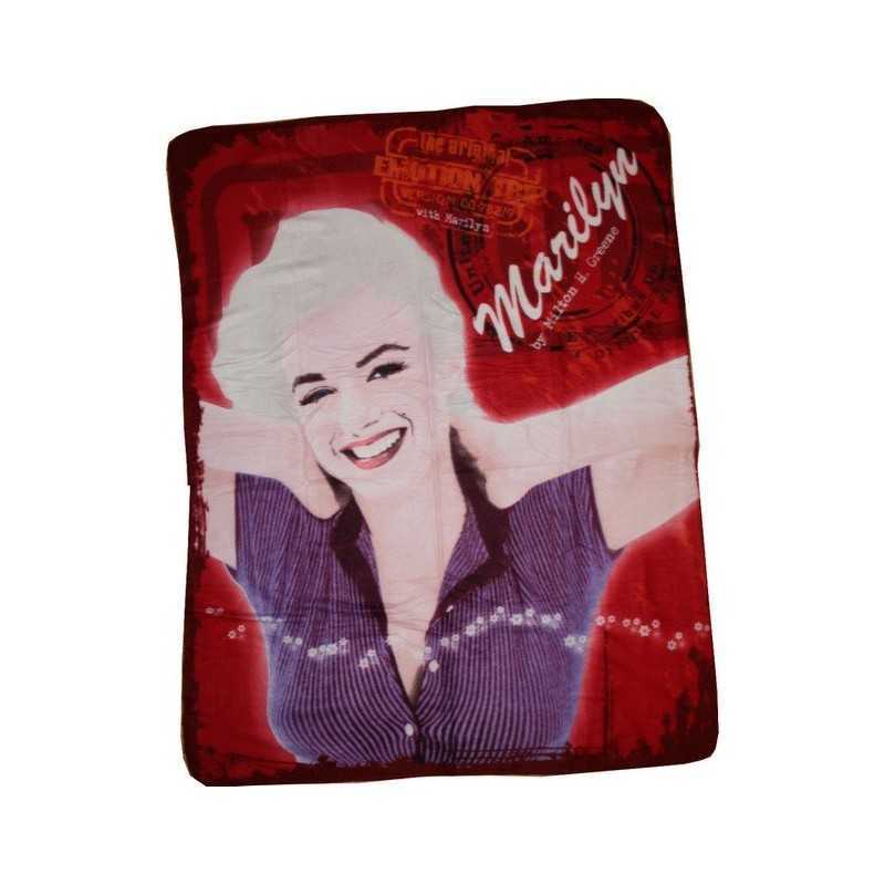 Plaid polaire Marilyn Monroe 125X160 cm - 5100785 - New discount.com