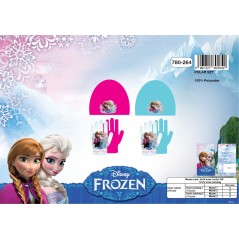 Bonnet + Guantes Fleece The Snow Queen 780-264 -New discount.com