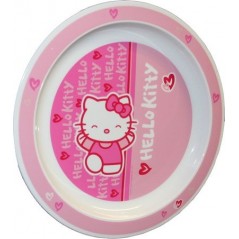 Plato de melamina Hello Kitty -New discount.com