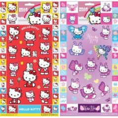 Hallo Miezekatze-Miniaufkleber - New discount.com