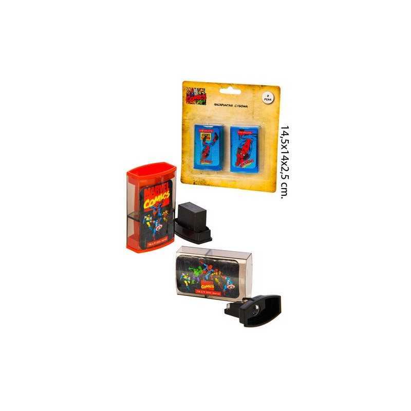 Blister di 2 DIMENSIONI PENCIL e Marvel GUM - New discount.com