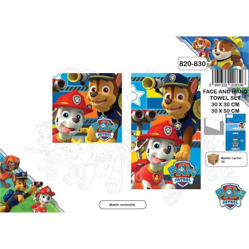 Set of 2 towels, Paw Patrol