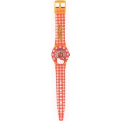 MONTRE HELLO KITTY POMME ANALOGIQUE - New discount.com