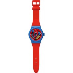 Grande pendule Spiderman en forme de montre - New discount.com