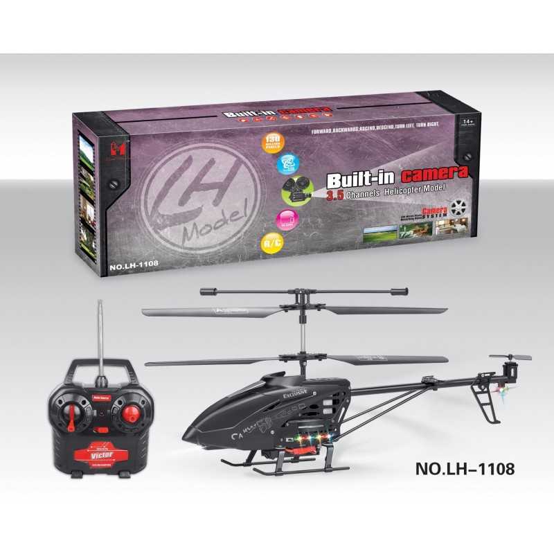 Hélicoptère R/C avec caméra 3.5 CHANNEL 43 CM - New discount.com Hélicoptère R/C avec caméra 3.5 CHANNEL 43 CM - New discount.com
