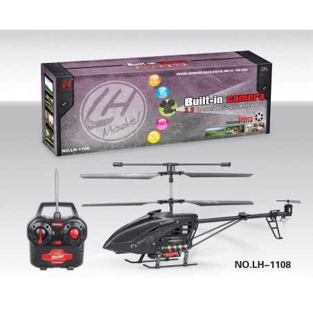Hélicoptère R/C avec caméra 3.5 CHANNEL 43 CM - New discount.com