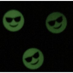 Spinner neon smiley e trottola Fluo al buio