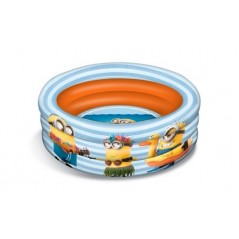 Piscina 3 rollos MONDO Minions diámetro: 100 cm. -New discount.com
