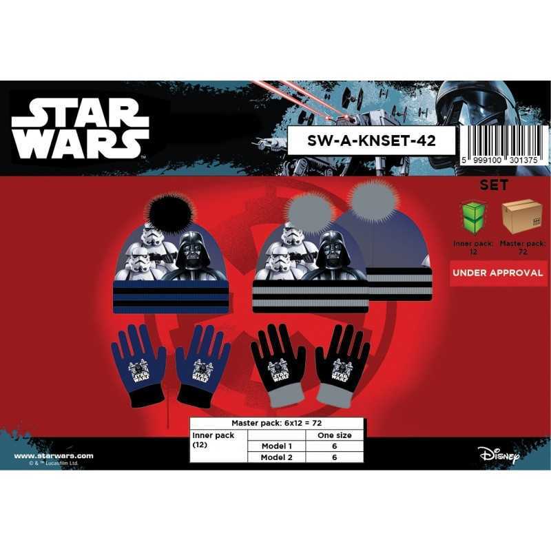 Sombrero de Star Wars de 2 piezas y guantes de Star Wars. -New disc...