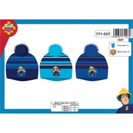 Bonnet à Pompon Sam Le Pompier - New discount.com