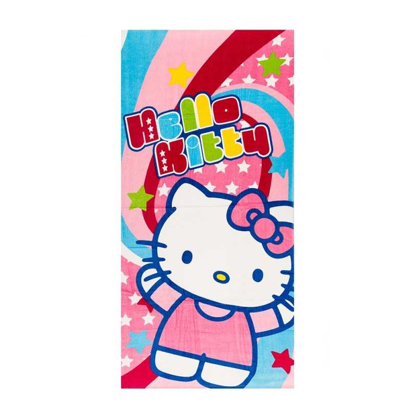Telo mare Hello Kitty in cotone
