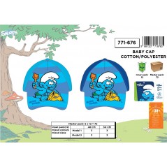 Casquette bébé les schtroumpfs - New discount.com