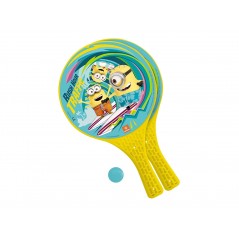 Raquettes de Plage Minions avec 1 balle - New discount.com