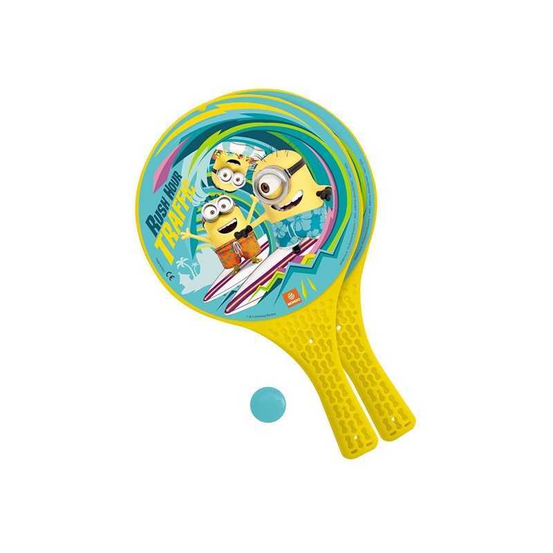 Raquettes de Plage Minions avec 1 balle - New discount.com