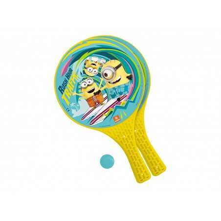 Minions Raquetas De Playa Con 1 Bola -New discount.com