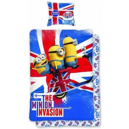 Parure de lit Minions - 100% Coton - New discount.com