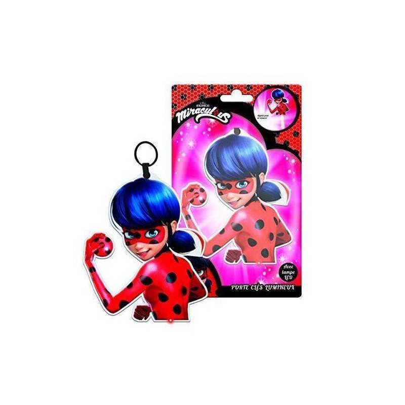 Porte-clés avec torche LED Miraculous - New discount.com