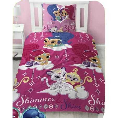 Parure housse de couette Shimmer And Shine - en Polycoton - New dis...