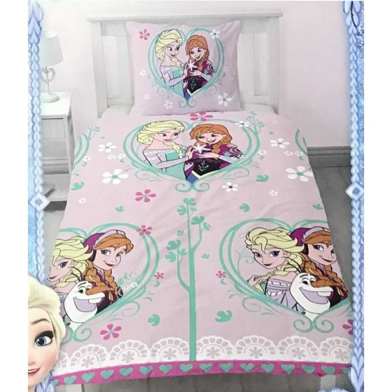 Parure housse de couette la Reine Des Neiges - en Polycoton - New d...