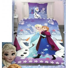 Juego de fundas de edredón congelado Disney - Polycotton -New disco...