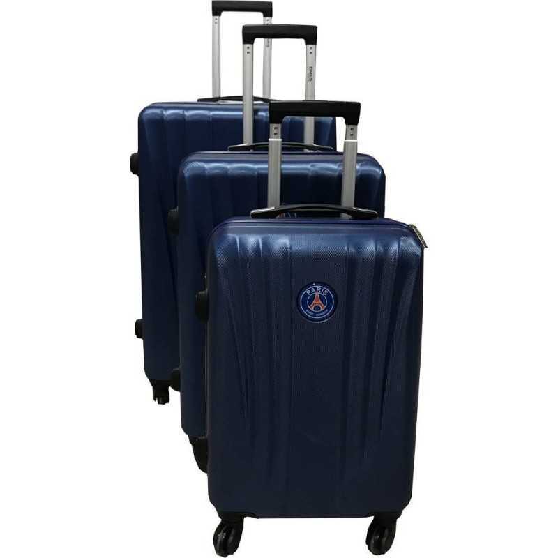 Paris Saint-Germain - Juego de 3 cajas PSG - ABS rígido en 4 ruedas...