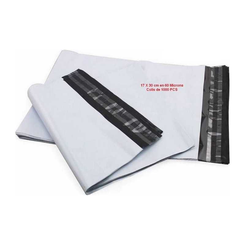Undurchsichtiger Plastikbeutel 17 x 30 cm in 60 μ - New discount.com