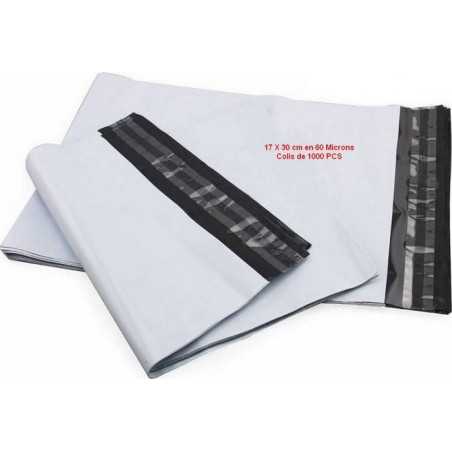 Undurchsichtiger Plastikbeutel 17 x 30 cm in 60 μ - New discount.com