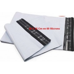 Enveloppe plastique indéchirable inviolable-blanche opaque pochette...