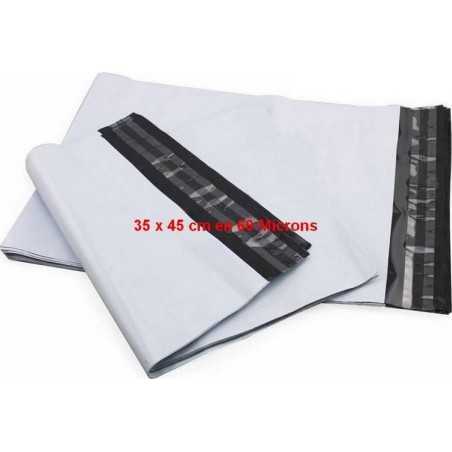 Enveloppe expédition en Plastique Opaque 35 x45 cm en 60 μ - New di...