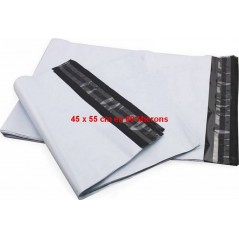 Nieprzezroczysta plastikowa koperta wysyłkowa 45 x 55 cm w 60 μ -Ne...