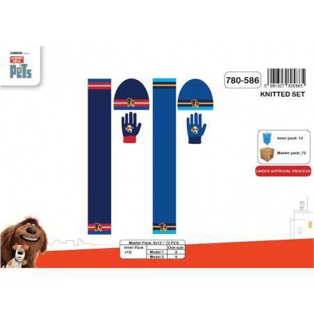Set 3 Teile Beanie + Schal + Handschuhe Like Beasts