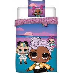 Parure housse de couette avec taie Lol surprise - New discount.com