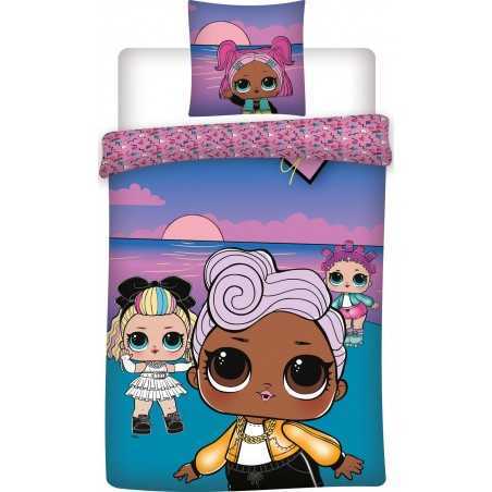 Parure housse de couette avec taie Lol surprise - New discount.com