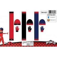 Set 3 pièces Bonnet + écharpe + gants Miraculous - Ladybug - New di...