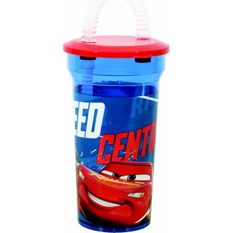 Bicchiere di paglia Cars Disney - New discount.com
