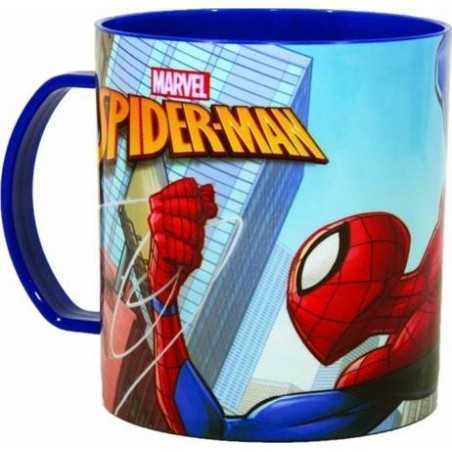 Mug Spiderman en Plastique Micro 350 ML - New discount.com