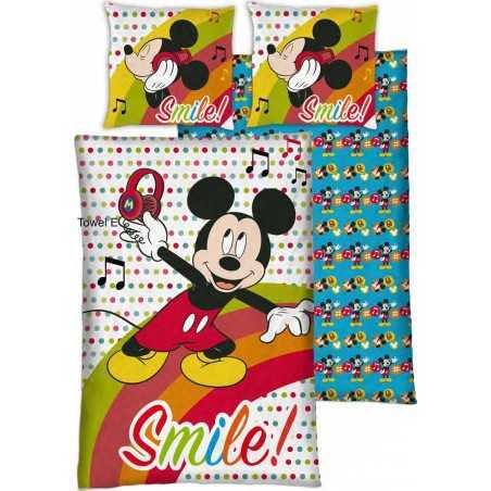 Parure housse de couette Mickey Disney avec 1 taie - New discount.com