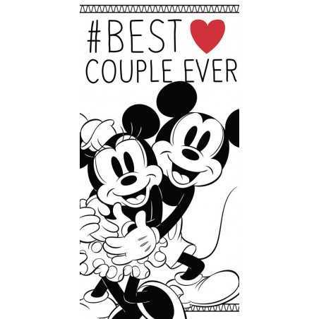 Asciugamano o telo Mare Minnie e Mickey Love - New discount.com