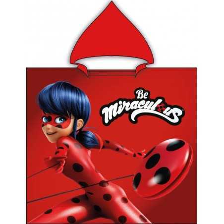 Poncho de baño con capucha de algodón Ladybug -New discount.com