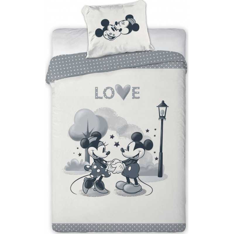 Juego de cama de Mickey y Minnie. -New discount.com