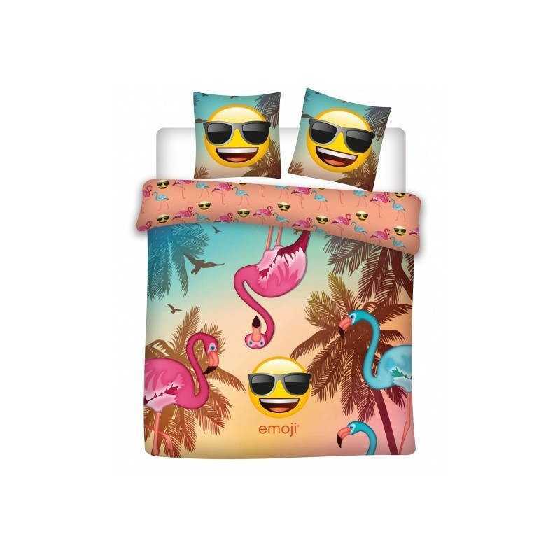 Parure de lit emojie en coton  - New discount.com