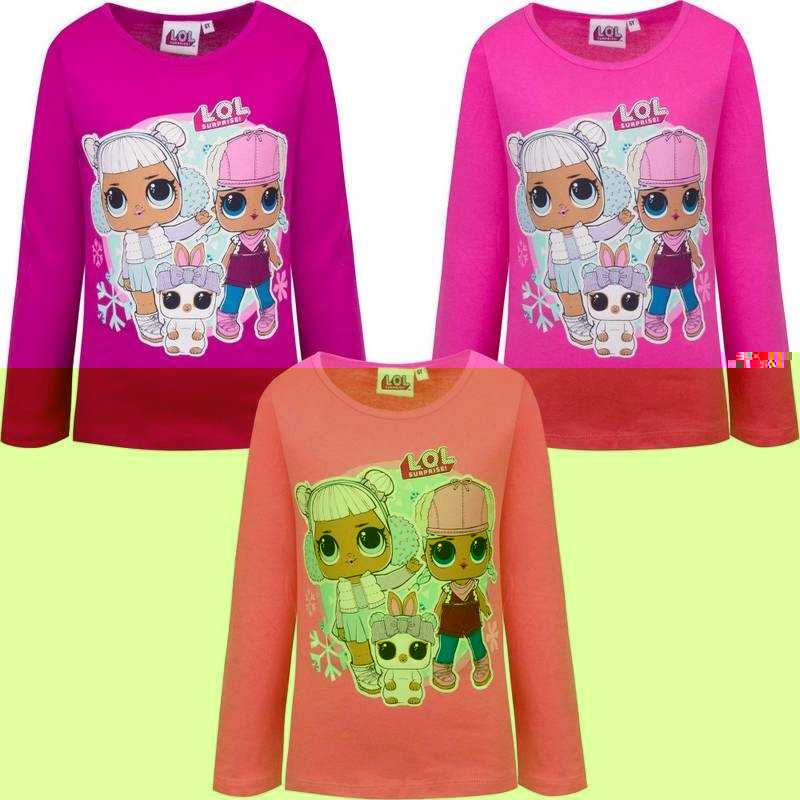Blusa Rosa de Manga Larga L.O.L Surprise!