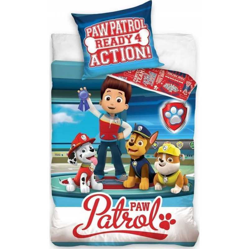 Parure Housse de couette Paw Patrol En Coton - New discount.com