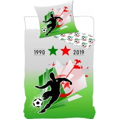 Parure Housse de Couette Algérie avec 2 étoiles en 1990 et 2019 - N...