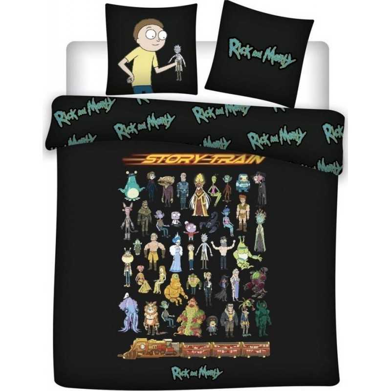 Juego de cama FRick And Morty 240 X 220 Cm -New discount.com