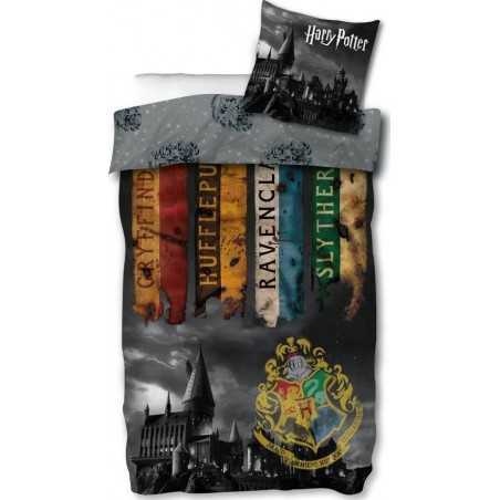 Harry Potter Bettbezug - 1 Bettbezug en Baumwolle - New discount.com